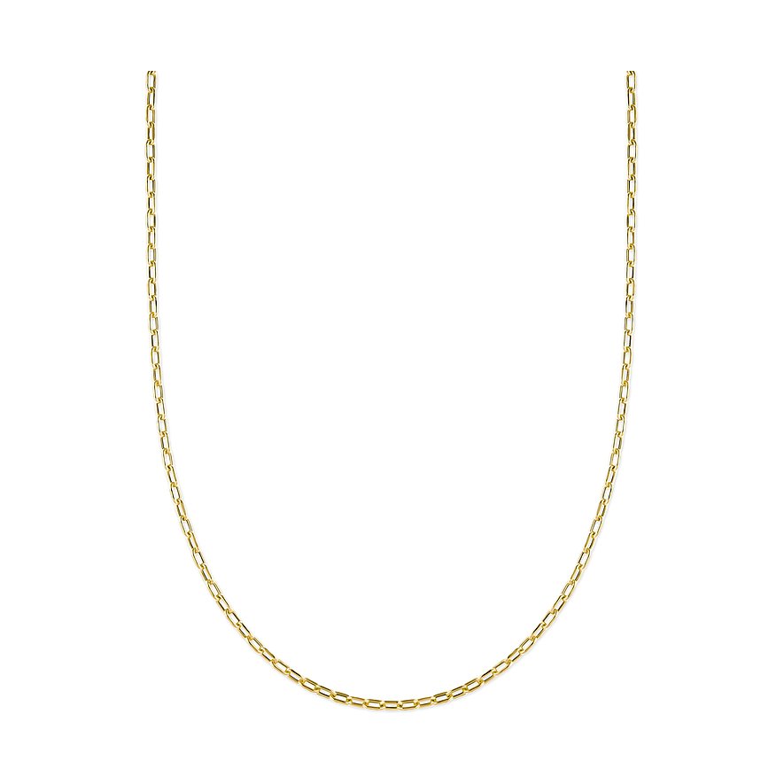 FAVS Kette, Damen, 375er Gelbgold, gold, Größe: 50