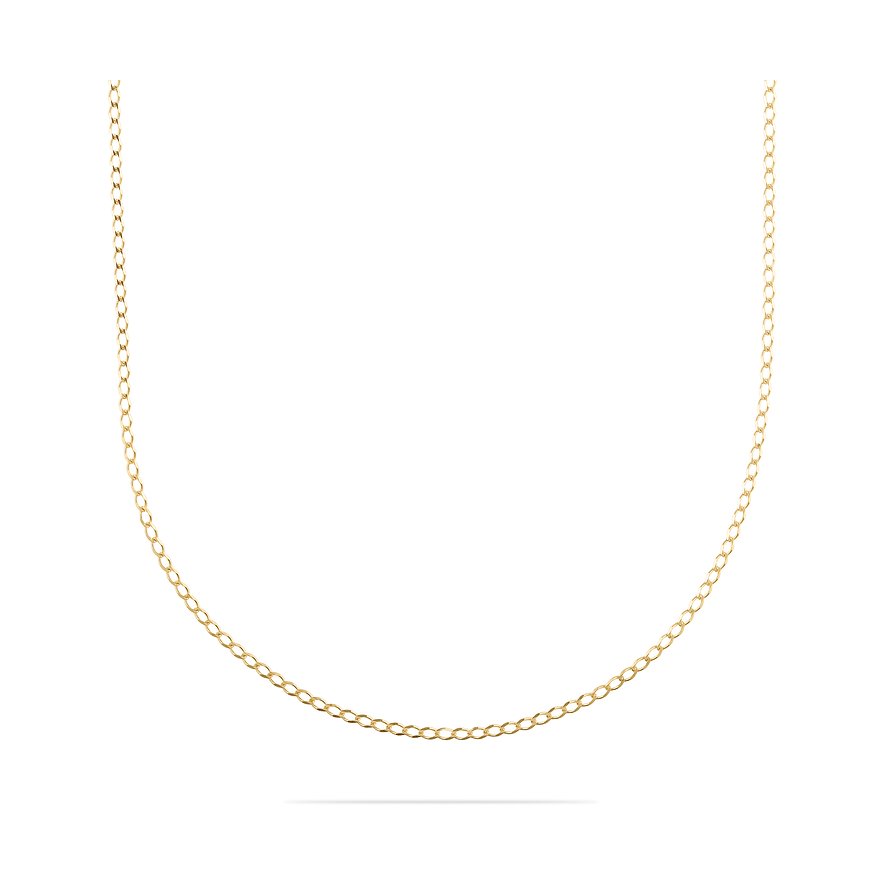FAVS Kette, Damen, 375er Gelbgold, gold, Größe: 50