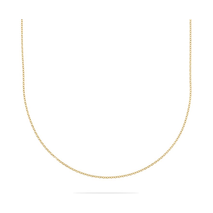 FAVS Kette, Damen, 375er Gelbgold, gold, Größe: 42