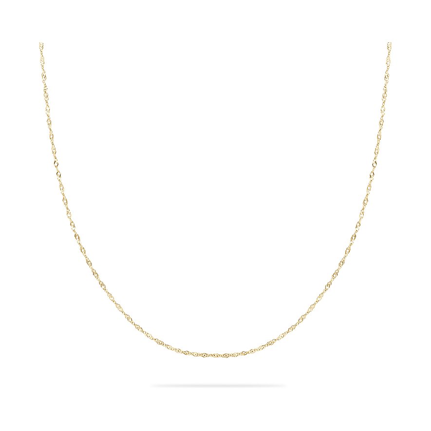 FAVS Kette, Damen, 375er Gelbgold, gold