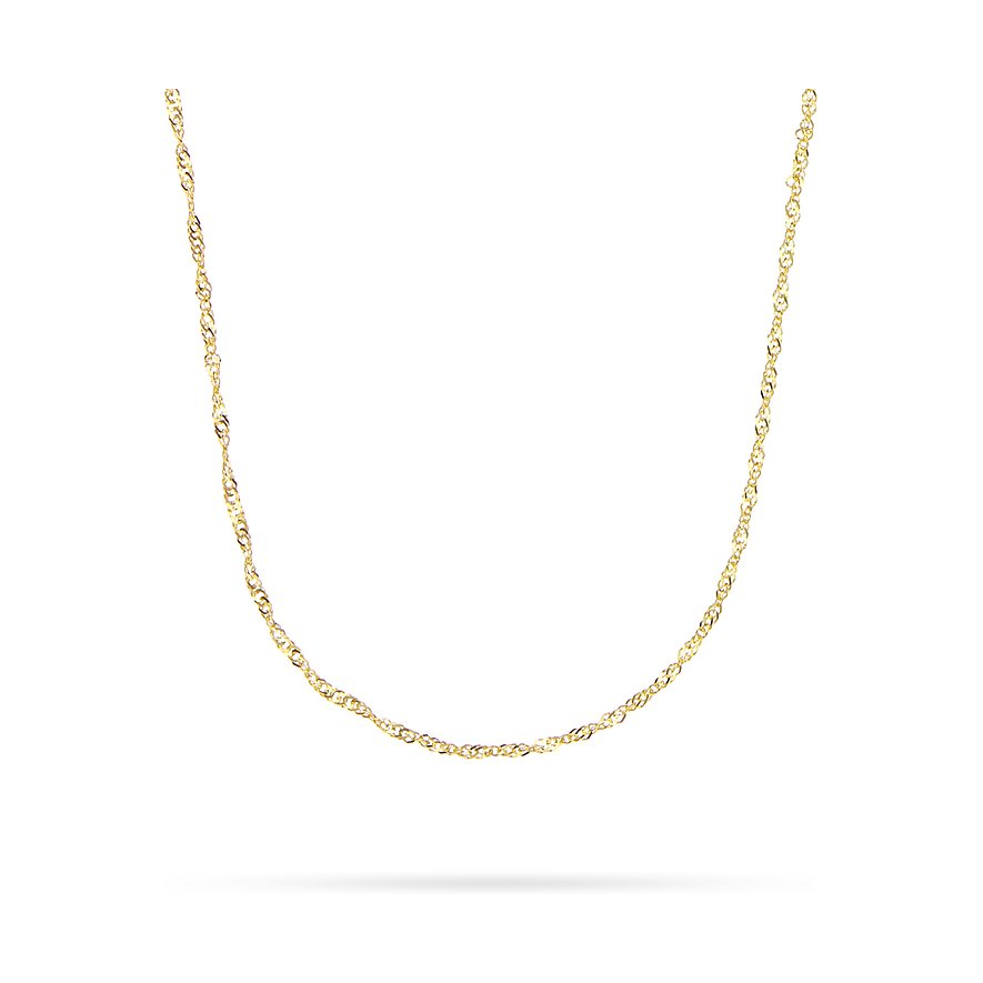 FAVS Kette, Damen, 375er Gelbgold, gold
