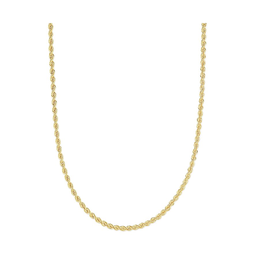 FAVS Kette, Damen, 375er Gelbgold, gold, Verschluss: Karabiner