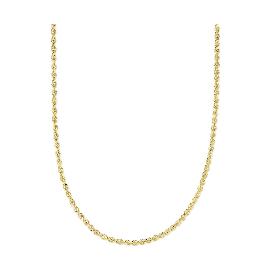 FAVS Kette, Damen, 375er Gelbgold, gold, Verschluss: Karabiner