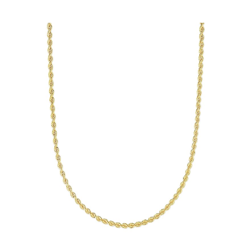 FAVS Halskæde af 375 gult guld som rebkæde.