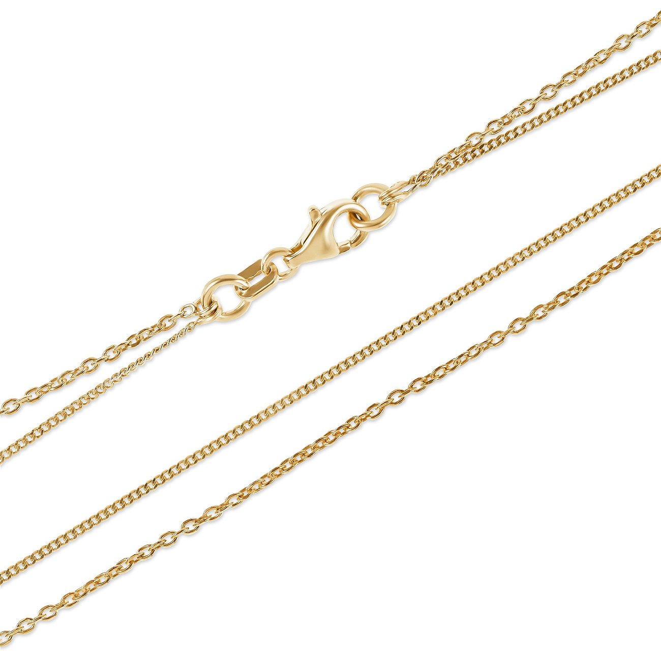 FAVS Halsschmuck aus 925er Silber mit Karabinerverschluss.