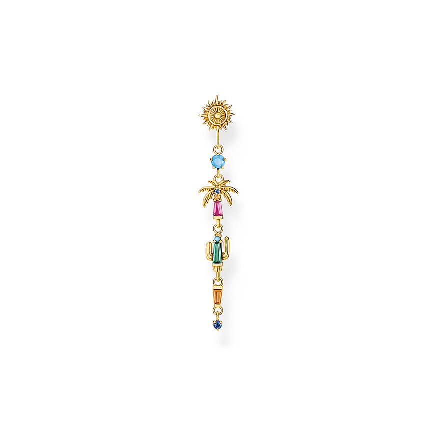 Thomas Sabo Boucles d'oreilles Charming H2286-488-7