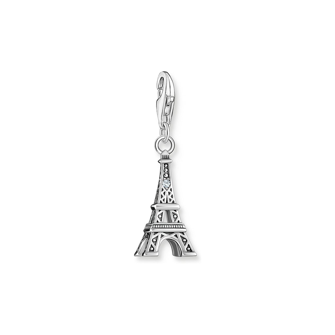 Thomas Sabo Collana Donna Argento 925 – Catena Zirconia Cubica, Regalo Perfetto Per Compleanno O San Valentino