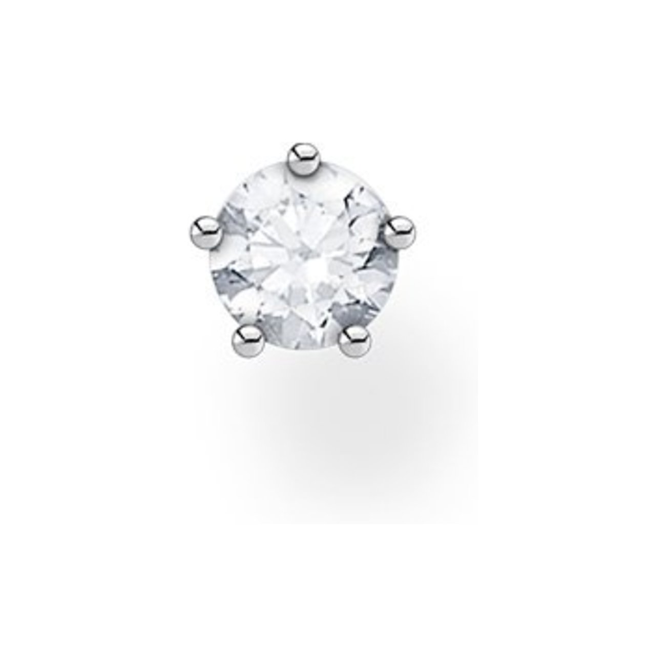 Thomas Sabo Ohrstecker aus 925er Silber mit Zirkonia.