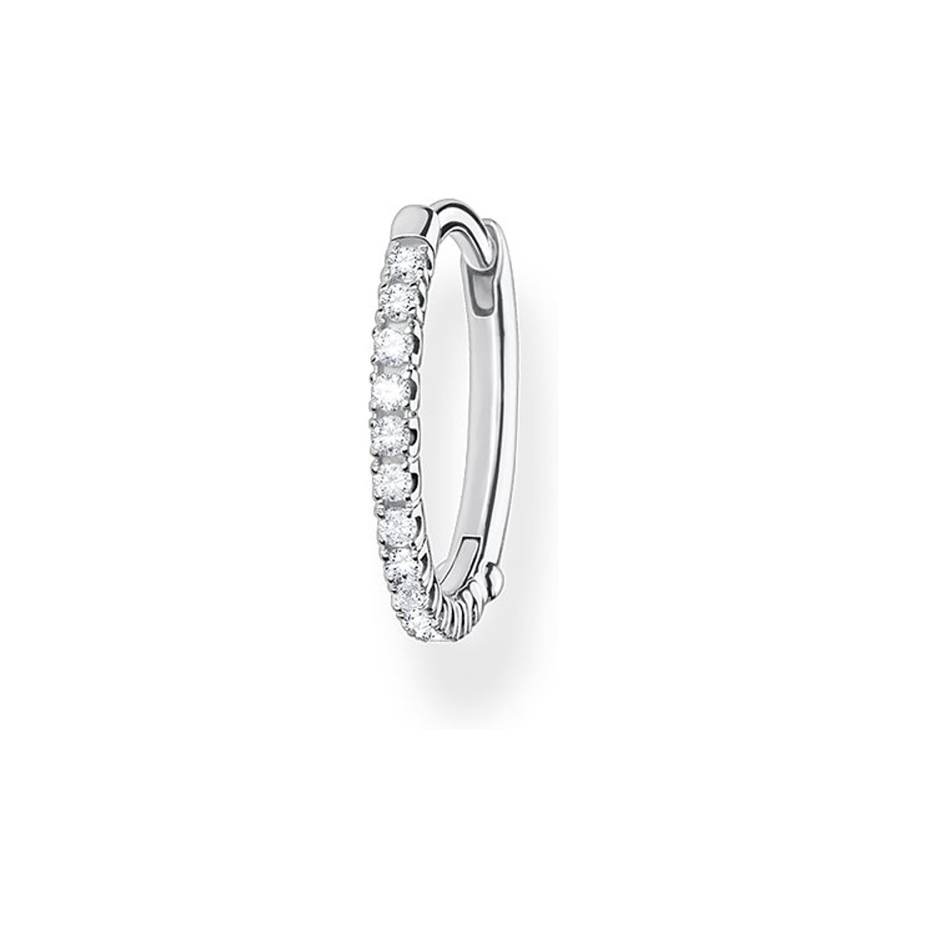 Thomas Sabo Ohrring aus 925er Silber mit Zirkonia.