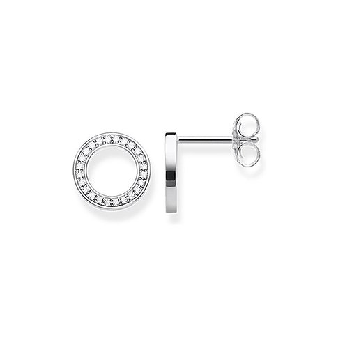 Thomas Sabo Ohrstecker aus 925er Silber mit Zirkonia.