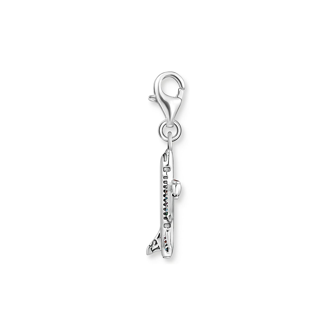 Thomas Sabo Anhänger aus 925er Silber mit bunten Zirkonia.