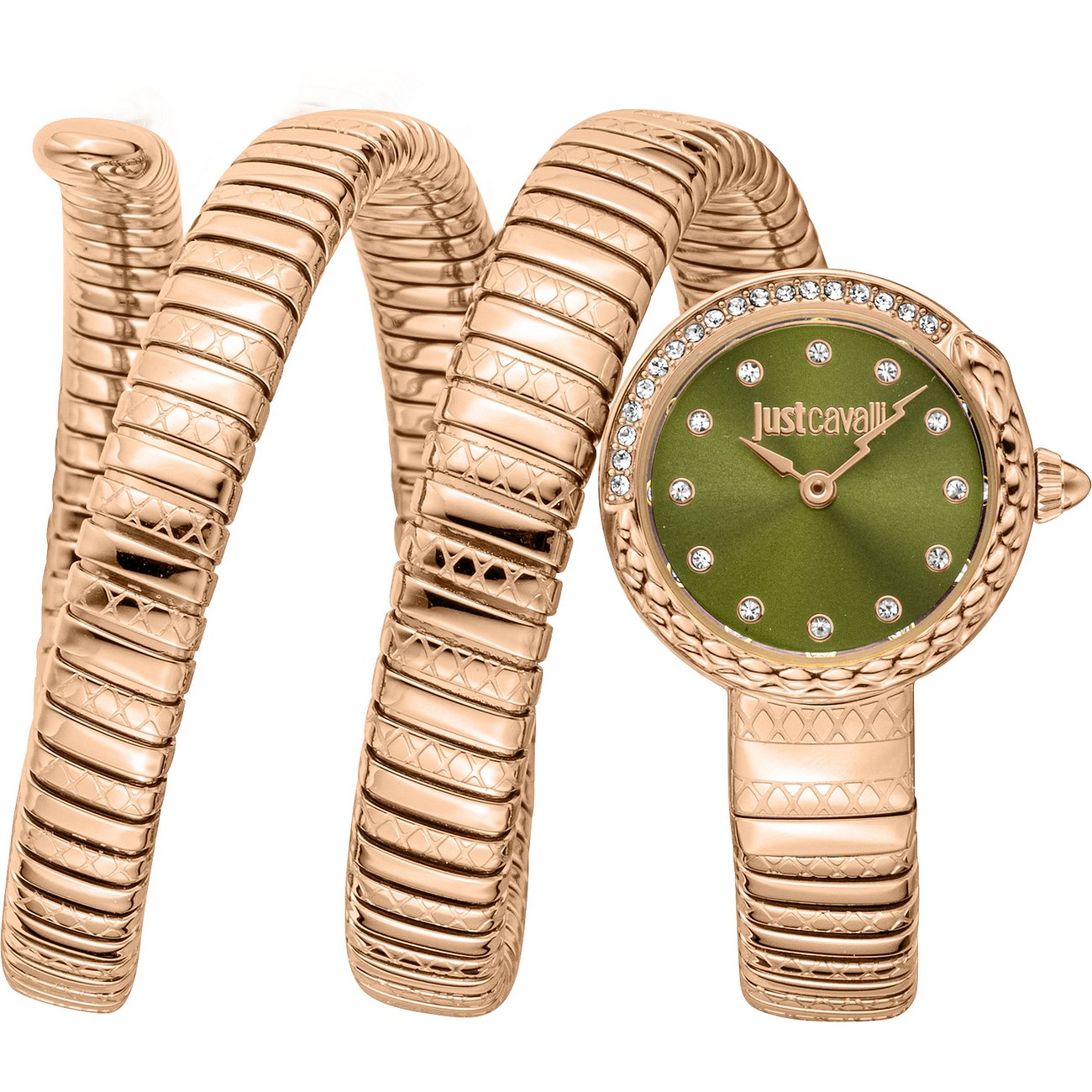 Just Cavalli Damenuhr Signature Snake JC1L302M0045