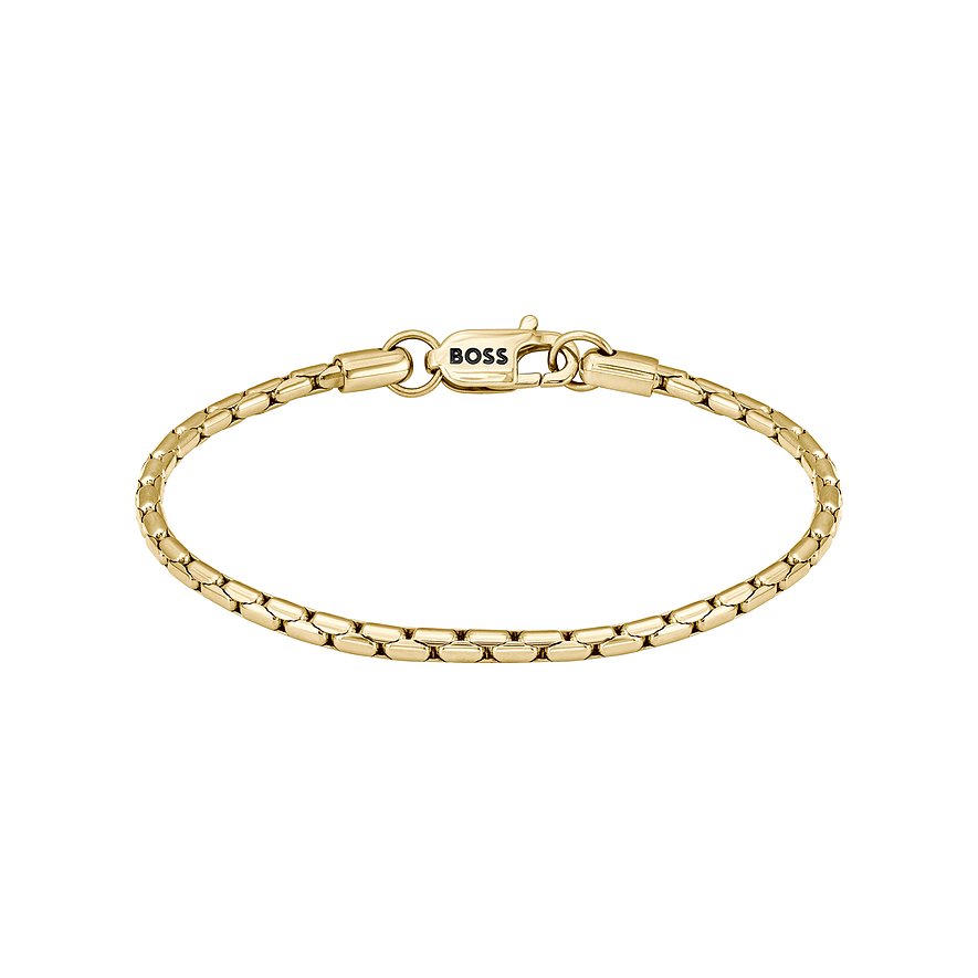 Boss Armband, Herren, Edelstahl, gold