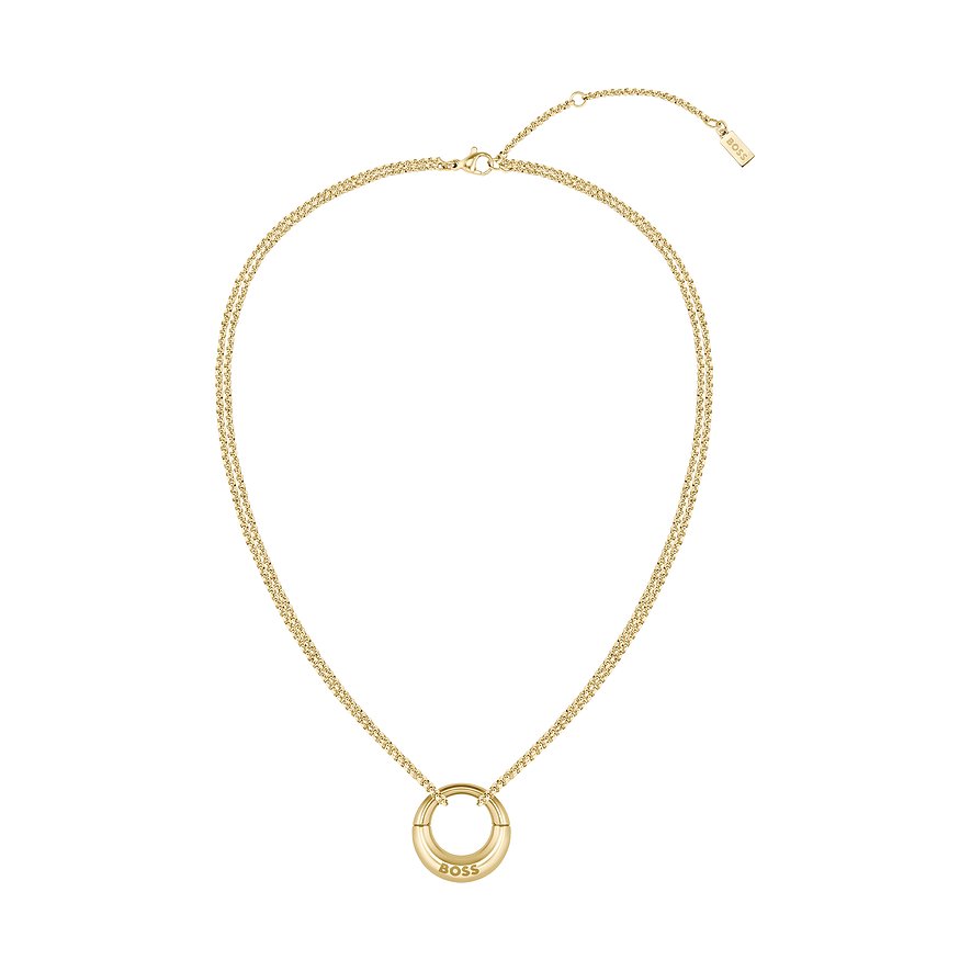 Boss Kette, Damen, Edelstahl, gold