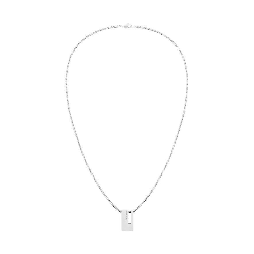 Calvin Klein Kette, Herren, Edelstahl, silber