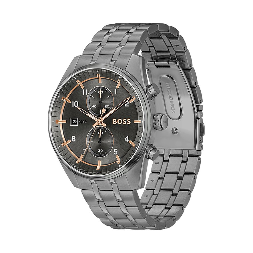 Boss Herrenuhr Skytraveller 1514153