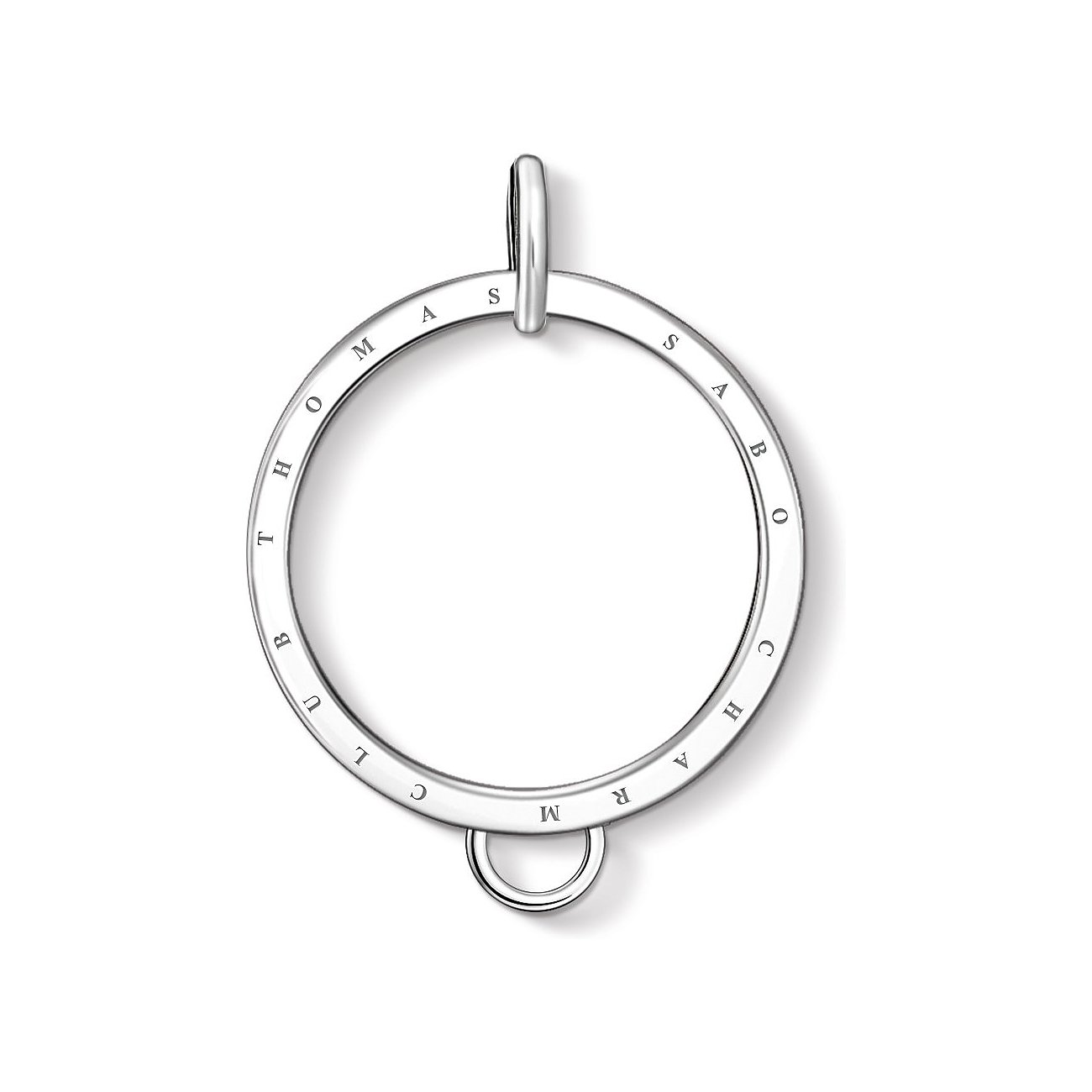Thomas Sabo Anhänger aus 925er Silber mit Gravur.