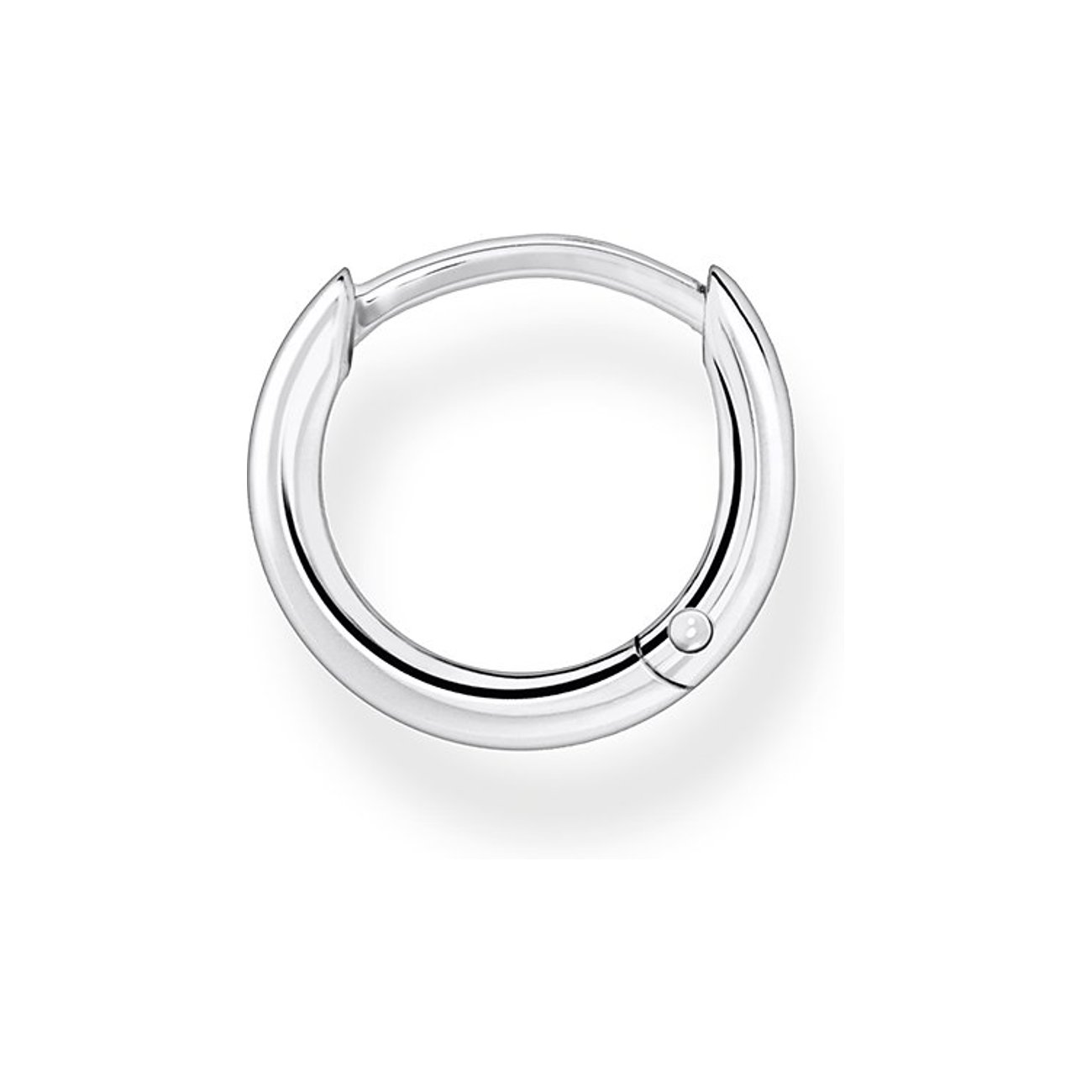 Thomas Sabo Ohrring aus 925er Silber, poliert, mit kleinem Stein.