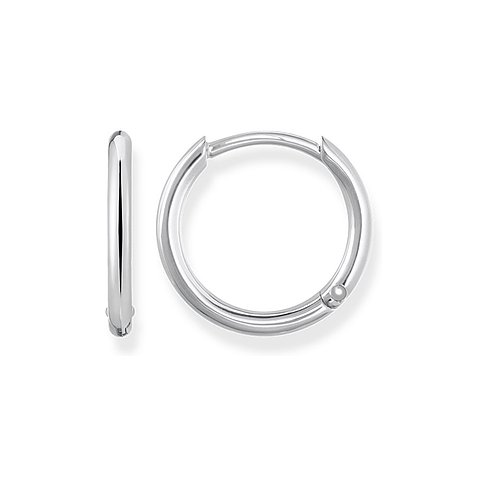 Thomas Sabo Creolen aus 925er Silber, poliert.