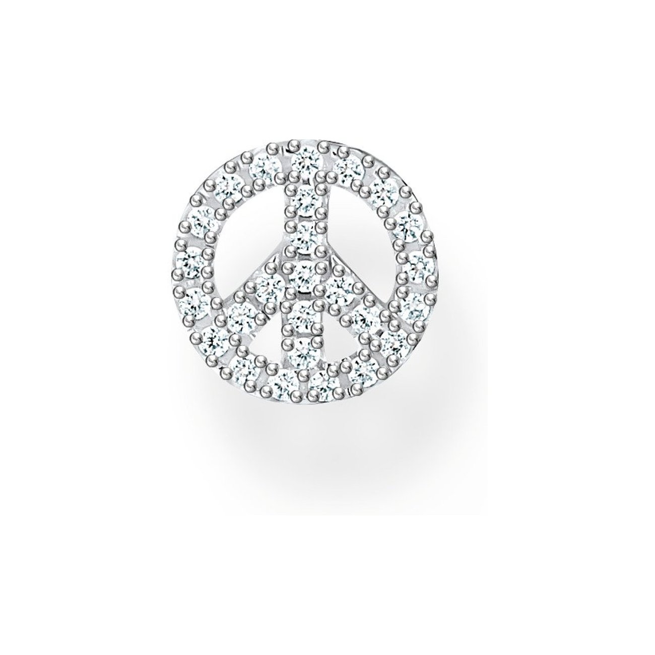 Thomas Sabo Ohrstecker aus 925er Silber mit Zirkonia.