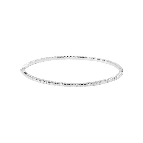 PdPaola Armband aus 925er Silber mit Würfeldesign.