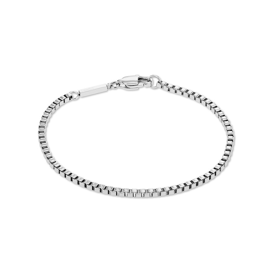 ESPRIT Armband Box, Damen, Edelstahl, silber