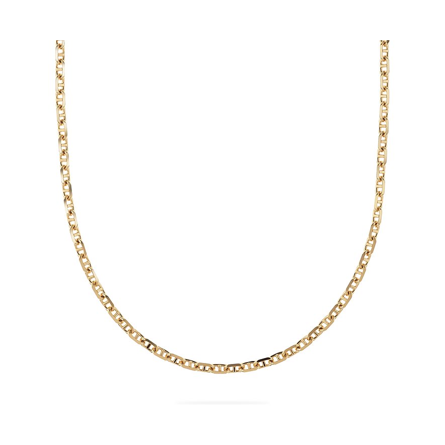 ESPRIT Kette ANCHOR BRIDGE, Damen, 925er Silber, gold, Verschluss: Karabiner