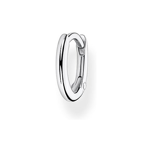 Thomas Sabo Ohrring aus 925er Silber, oval, poliert.