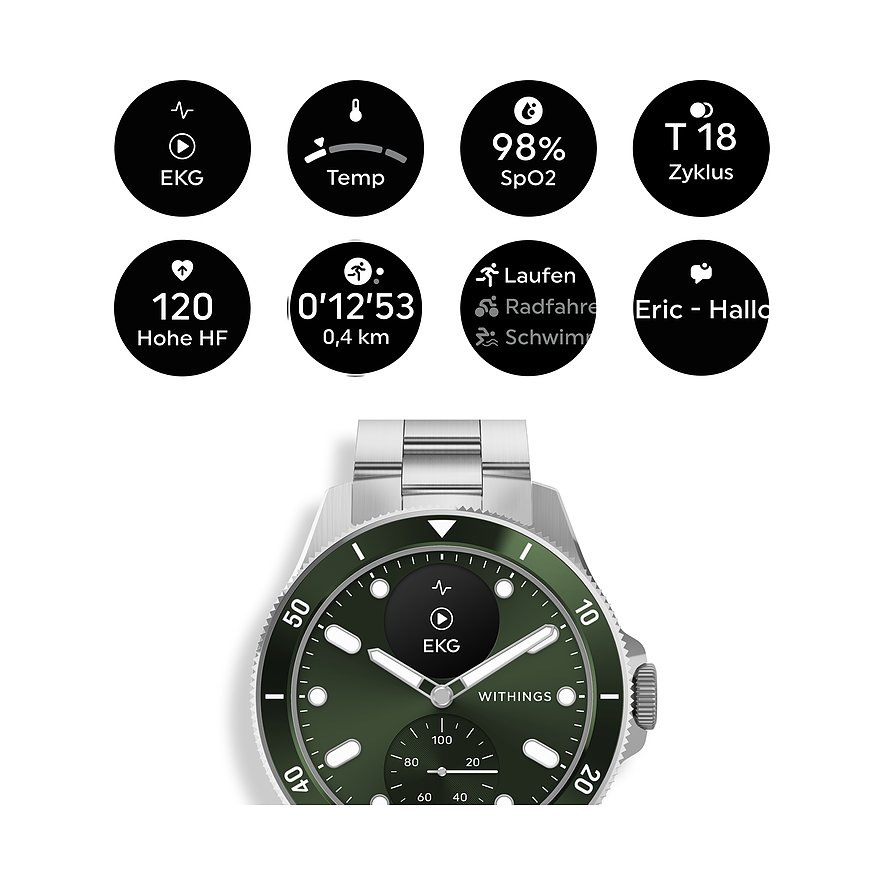 Withings Montre pour hommes Nova HWA10-Model 8 - All - Int