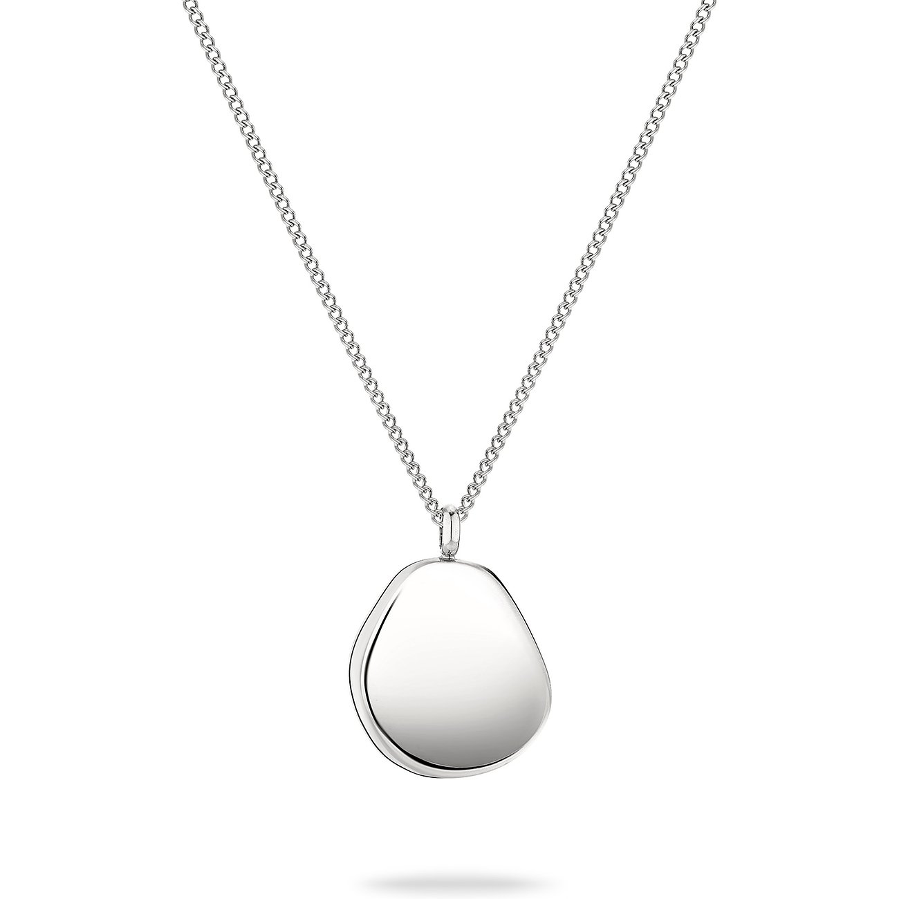 Liebeskind ketting van roestvrij staal met hanger.