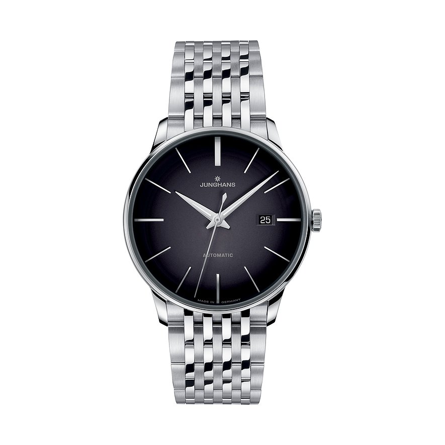 Junghans Herrenuhr Automatic 27441746, Unisex, Edelstahl, Armband: Edelstahl, Automatik, analog
