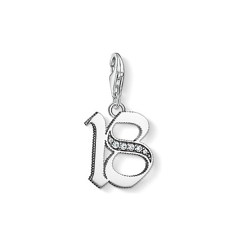 Thomas Sabo Anhängeschmuck aus 925er Silber mit Zirkonia.