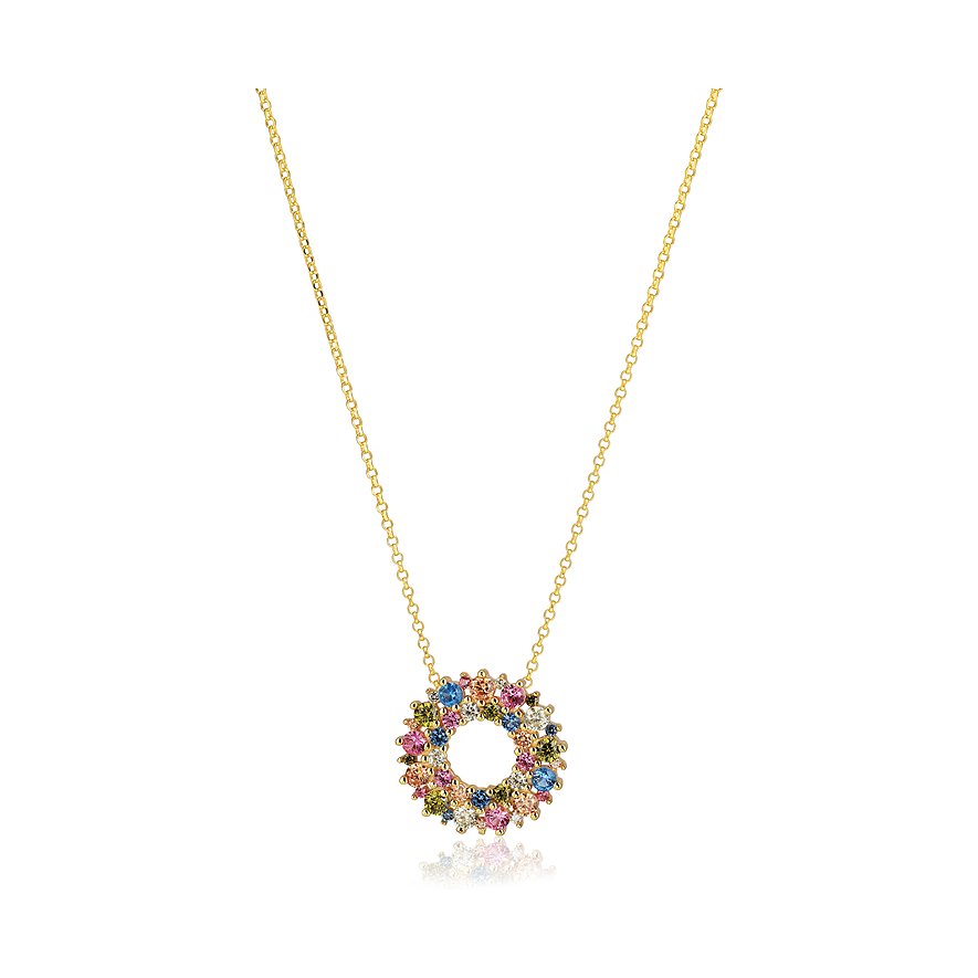 Sif Jakobs Jewellery Kette, Damen, 925er Silber, gold