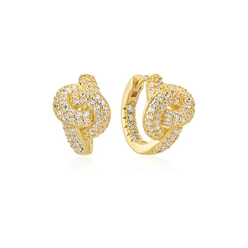 Sif Jakobs Jewellery øreringe i 925 sterling sølv med zirkonia.