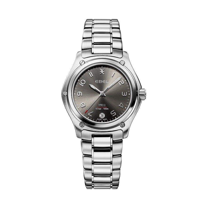 Ebel Uhren-Set inkl. Wechselarmband 1911 1216662, Damen, Edelstahl, Armband: Edelstahl, Quarz, analog