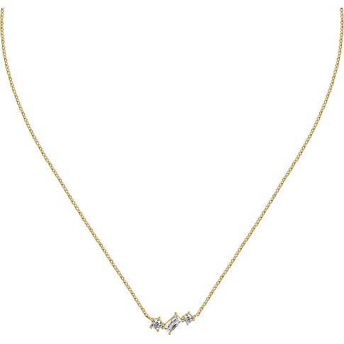 CHRIST Halsschmuck aus 925 recyceltem Silber mit Zirkonia.