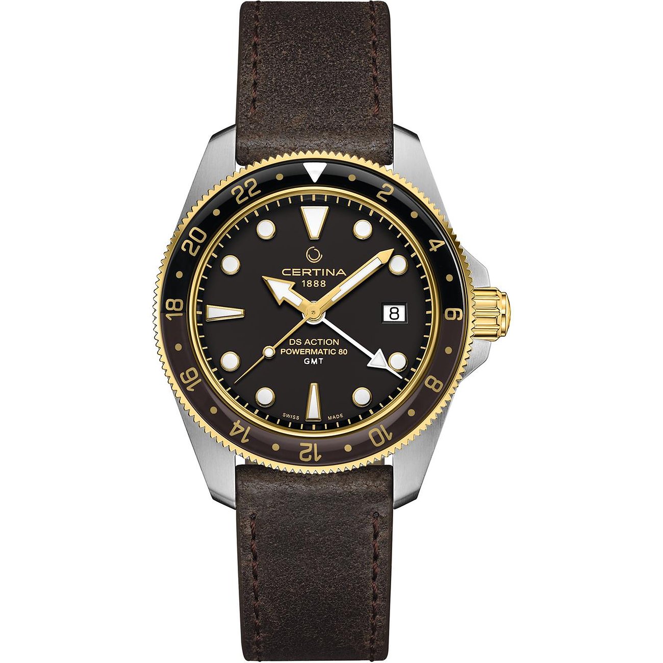 Certina Herrenuhr DS Action GMT C0329292605100