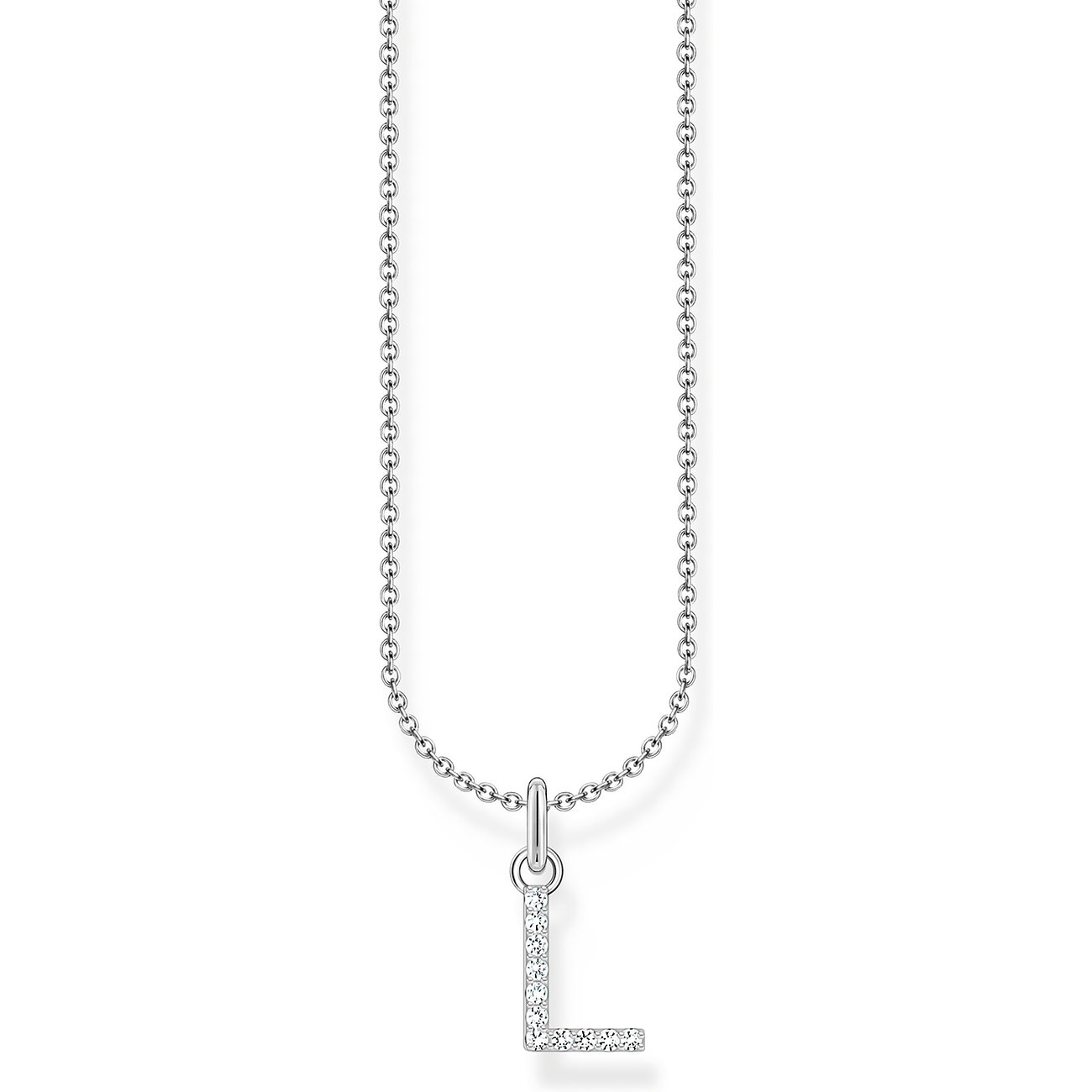 Thomas Sabo Halsschmuck aus 925er Silber mit Zirkonia.