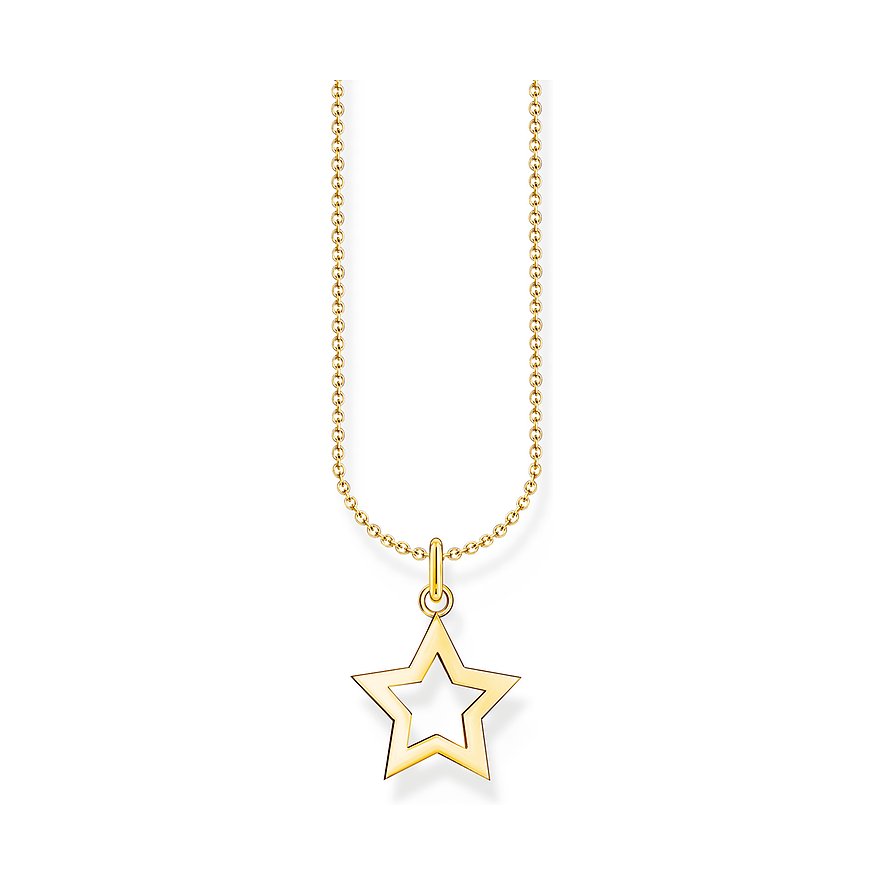 Thomas Sabo Kette Haribo, Damen, 925er Silber, silber
