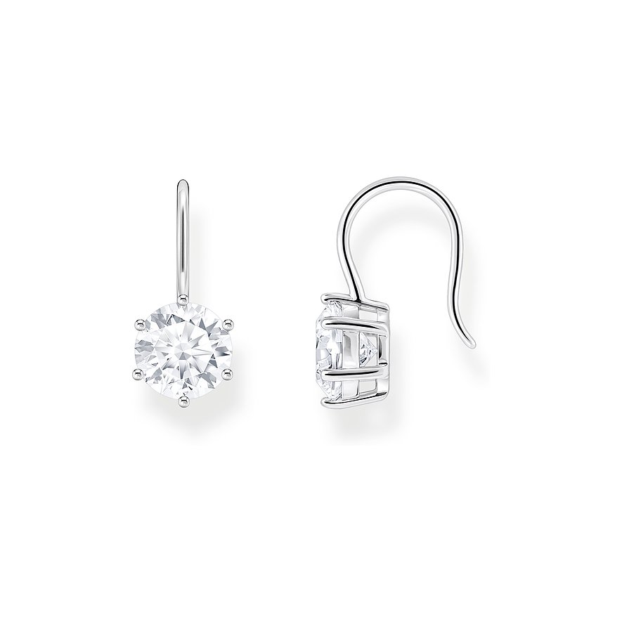 Thomas Sabo Ohrhänger Haribo, Zirkonia, Damen, 925er Silber, silber