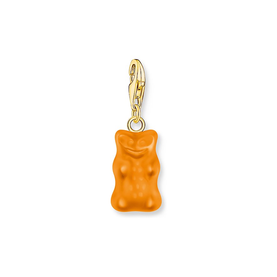 Thomas Sabo Charm Haribo, Damen, 925er Silber, orange