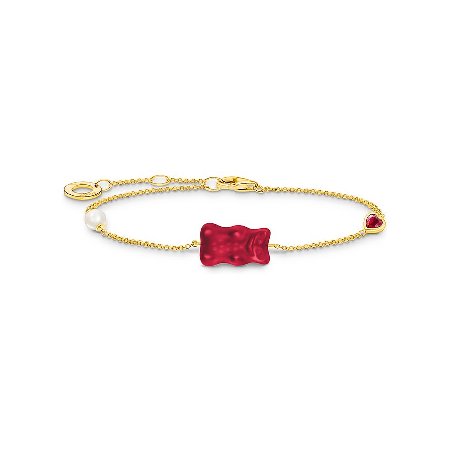 Thomas Sabo Armband Haribo, Damen, 925er Silber, rot