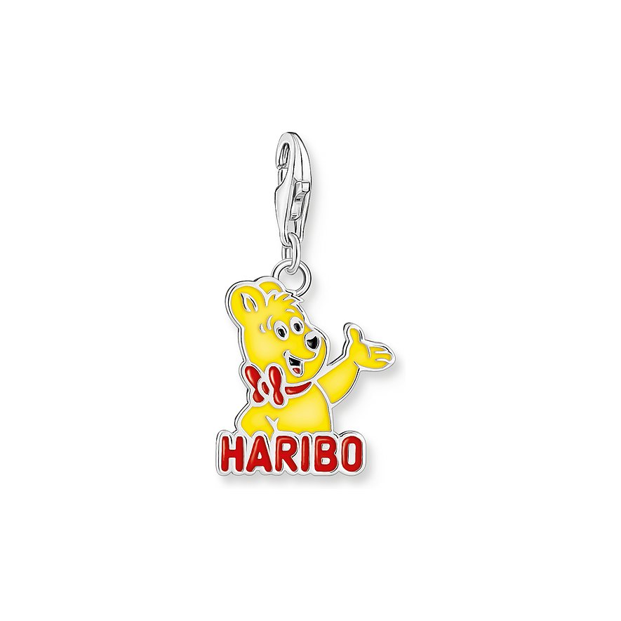 Thomas Sabo Charm Haribo, Damen, 925er Silber, Emaille, mehrfarbig
