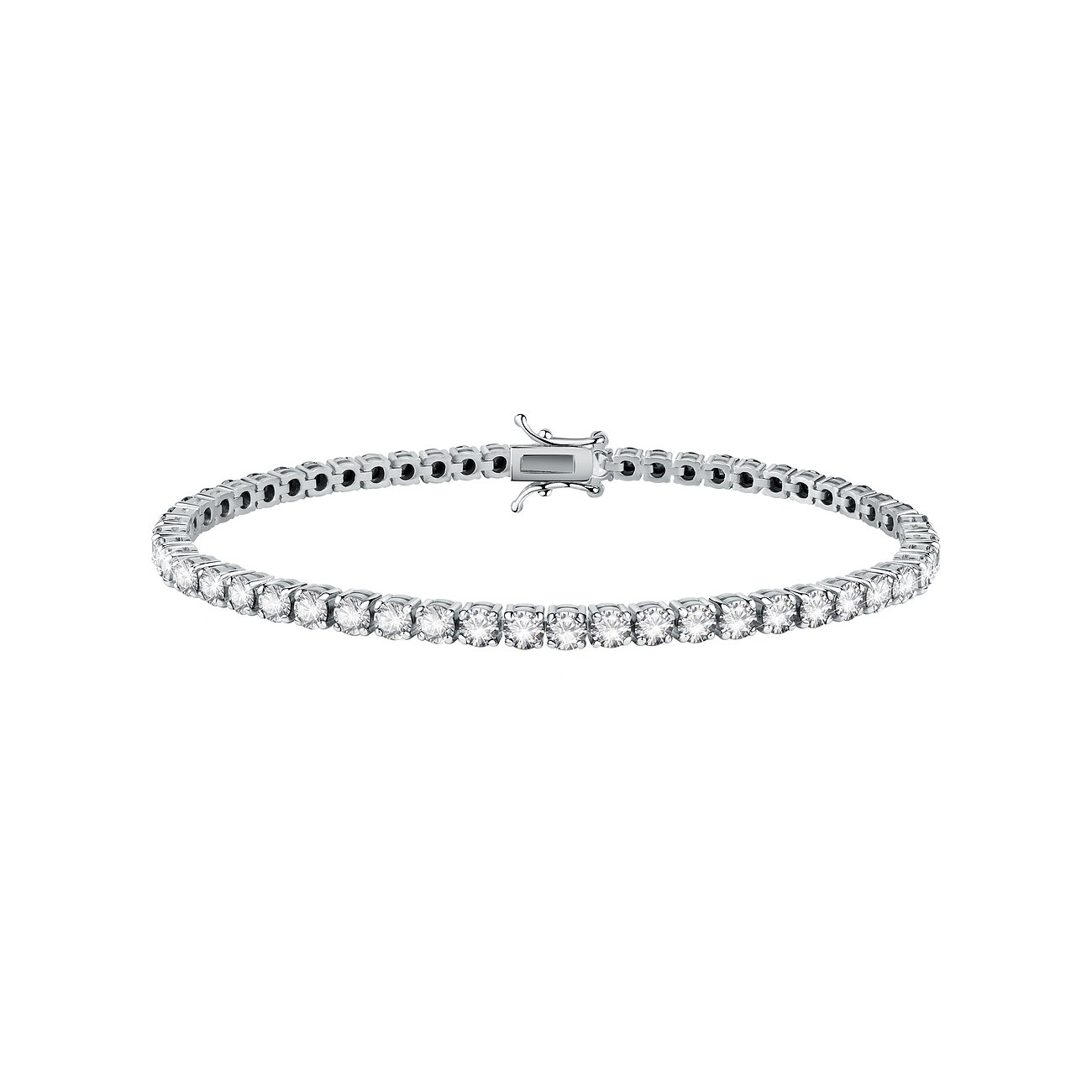 CHRIST Armband aus 925 recyceltem Silber mit Zirkonia.