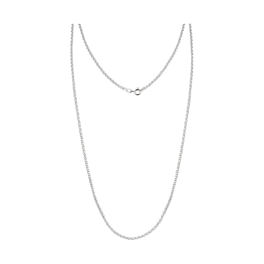 CHRIST Kette, Damen, 925er Silber, recycelt, silber
