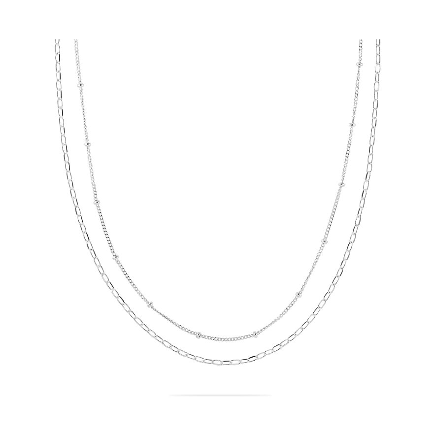 CHRIST Kette, Damen, 925er Silber, recycelt, silber