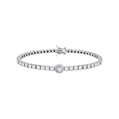 CHRIST Armband aus 925er recyceltem Silber mit Zirkonia.