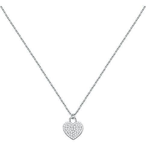 CHRIST halssmykke af 925 genanvendt sølv med zirkonia.