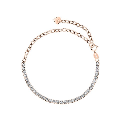 CHRIST Armband aus 925er recyceltem Silber mit Zirkonia.