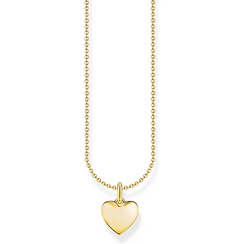 Collier Thomas Sabo en argent 925 avec pendentif cœur.